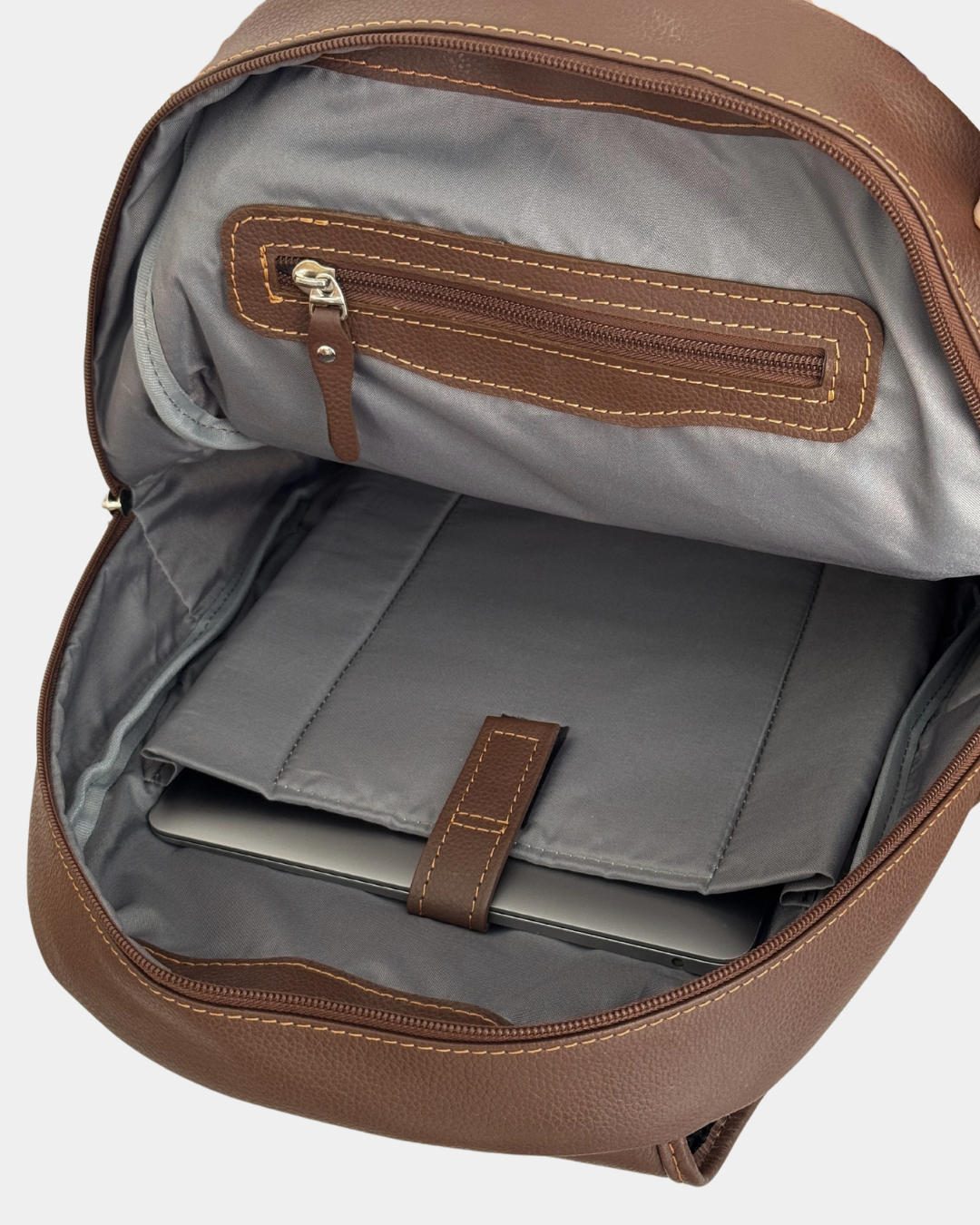 Morral de Cuero Walker Café