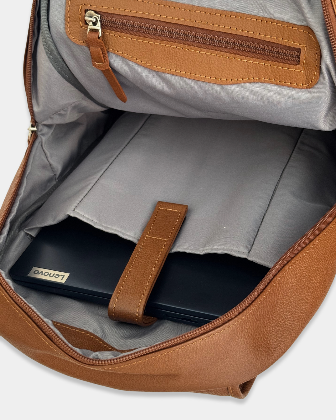 Morral de Cuero Walker Miel
