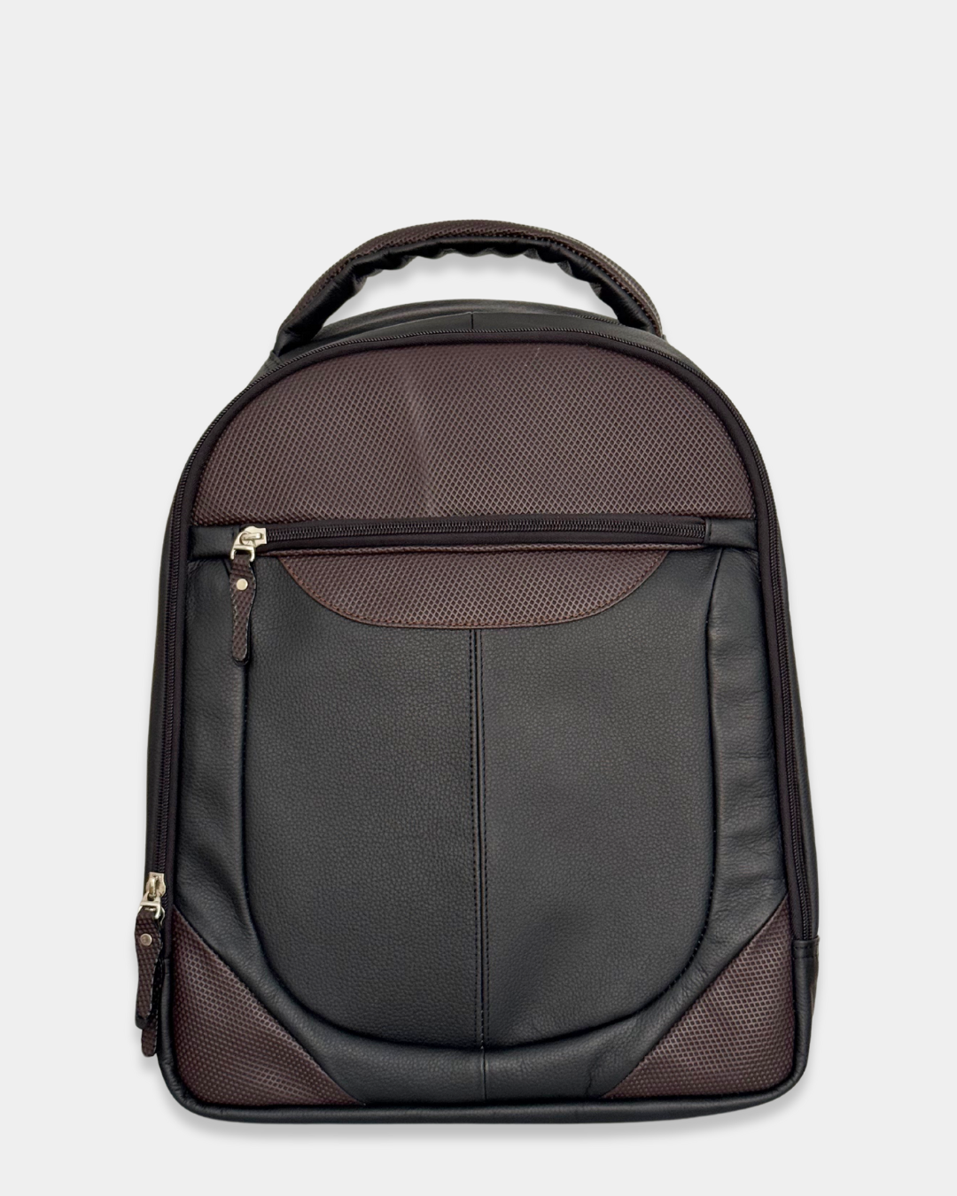 Morral de Cuero Business Negro / Café