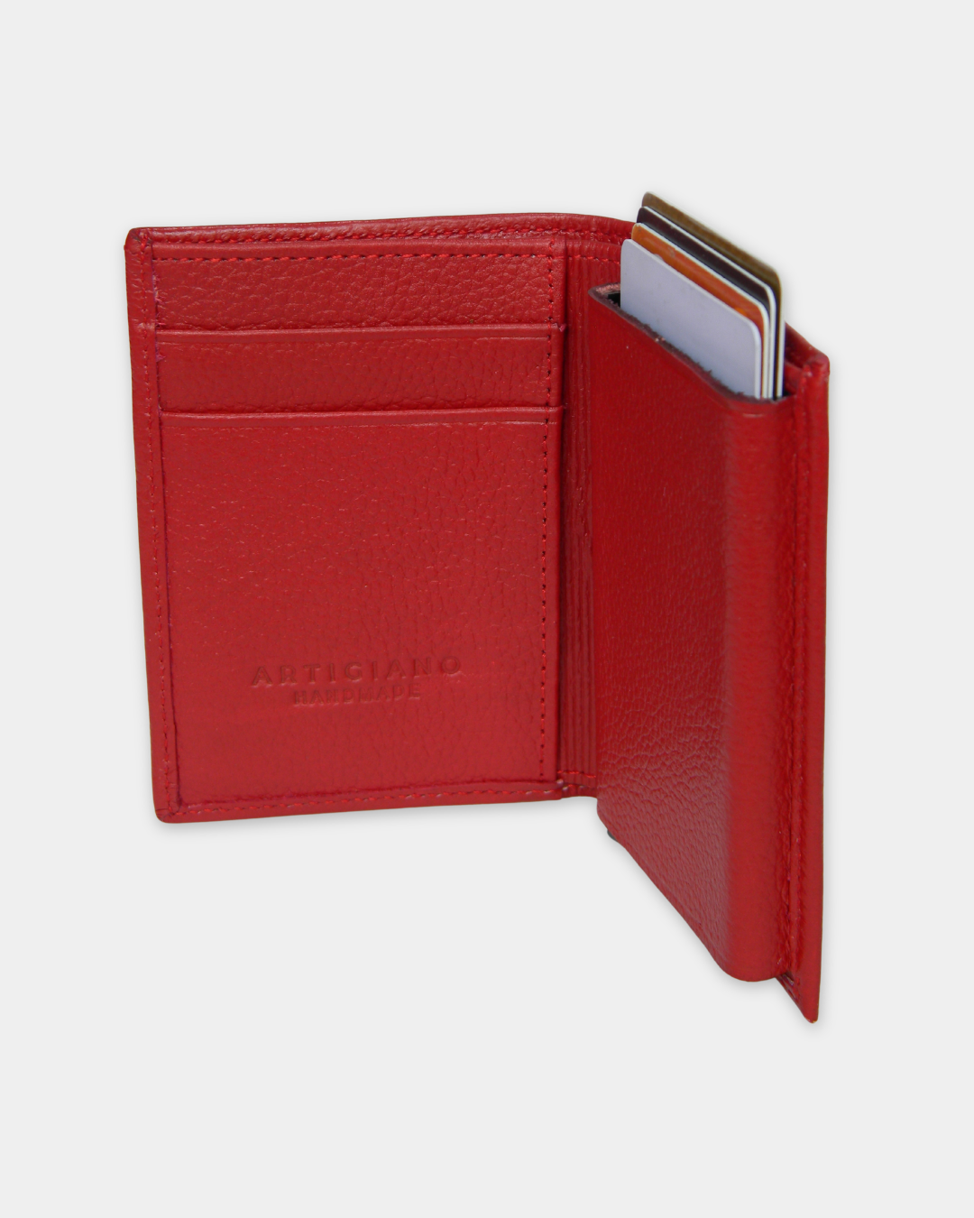 Billetera RFID Slim en Cuero