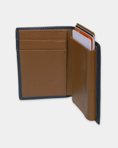 Billetera RFID Slim en Cuero