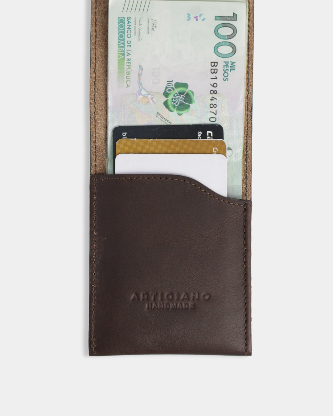 Billetera Capri RFID en Cuero