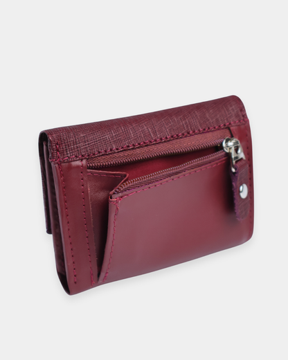 Billetera Eva en Cuero Mujer