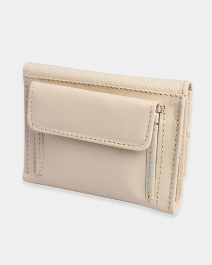 Billetera Luna en Cuero Mujer