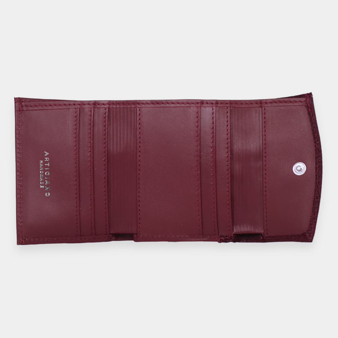 Billetera Eva en Cuero Mujer
