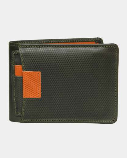 Billetera + Tarjetero Roma en Cuero
