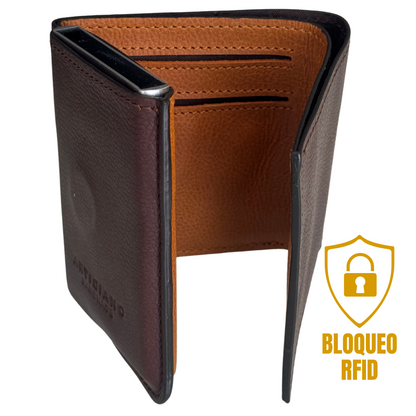 Billetera Secure en Cuero