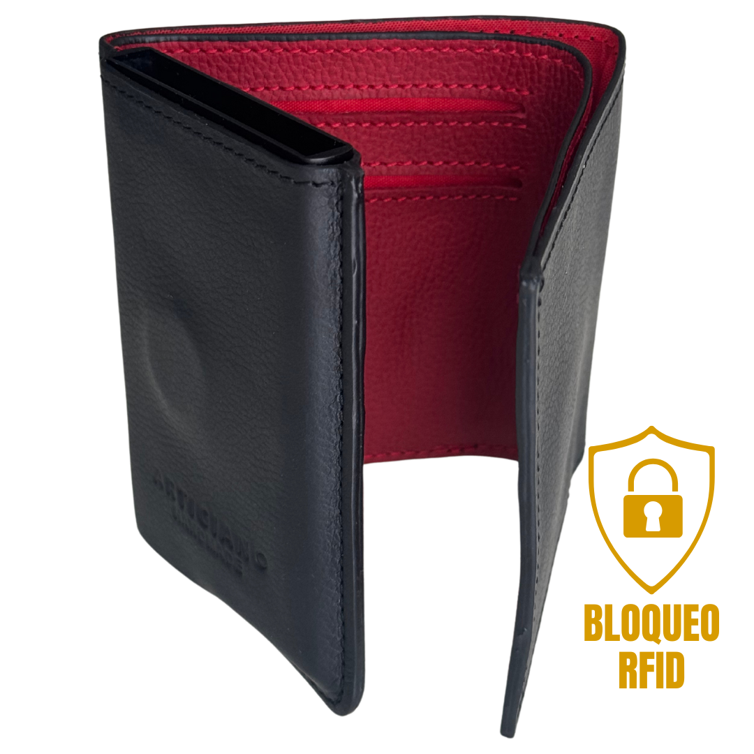 Billetera Secure en Cuero