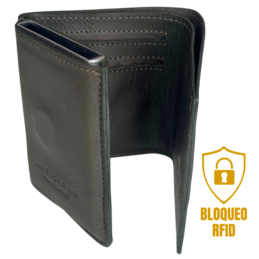 Billetera Secure en Cuero