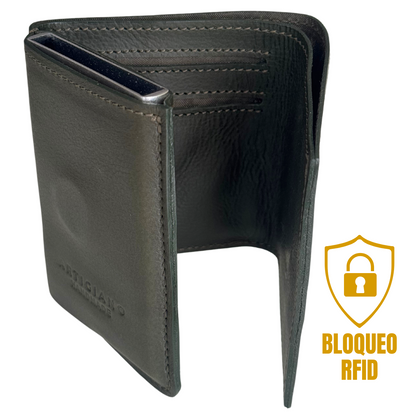 Billetera Secure en Cuero