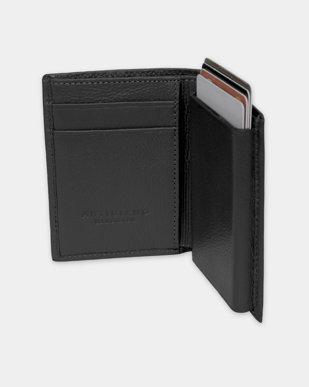 Billetera RFID Slim en Cuero
