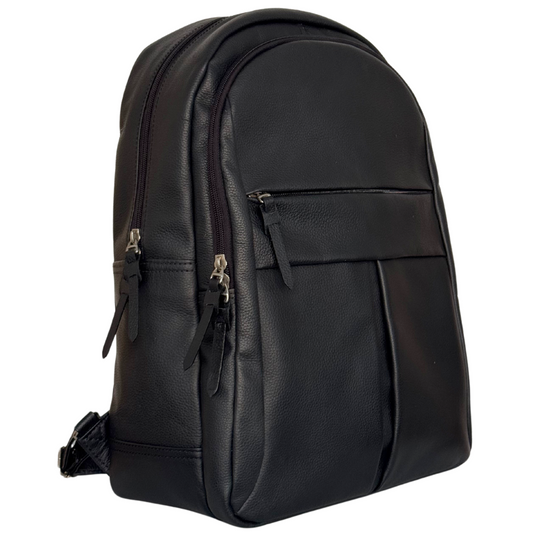 Morral de Cuero Walker Negro