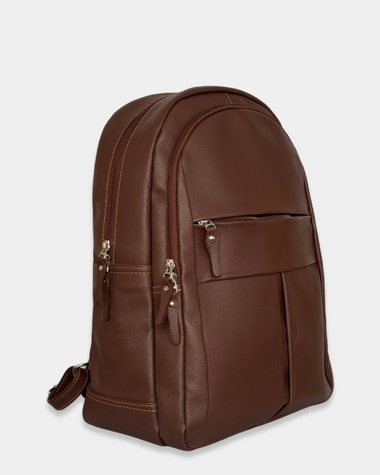 Morral de Cuero Walker Café
