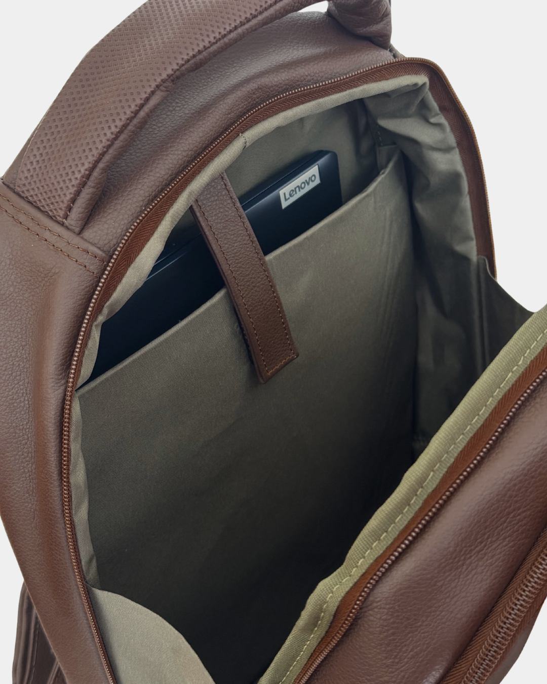 Morral de Cuero Business Café