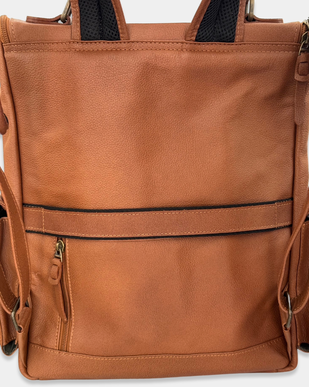 Morral de Cuero Adventure Miel