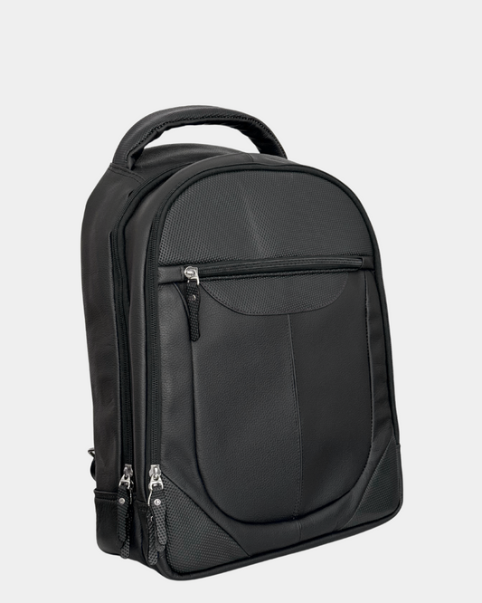 Morral de Cuero Business Negro
