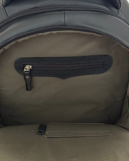 Morral de Cuero Business Negro