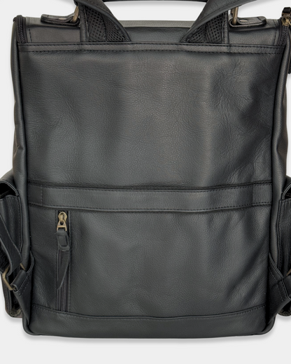 Morral de Cuero Adventure Negro
