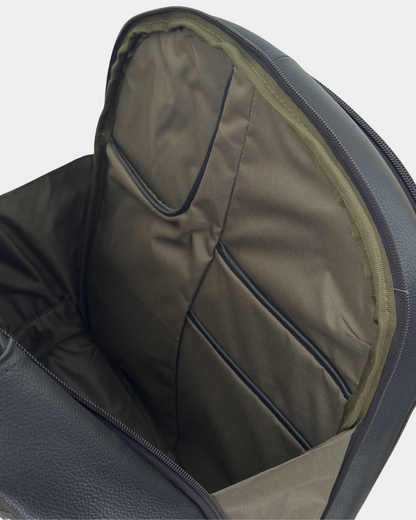 Morral de Cuero Business Negro